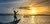 Fishing net at sunset - Bliss