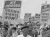 March on Washington, 1963 - marchers with signs