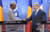 Israeli Prime Minister Benjamin Netanyahu with Chadian President Idriss Déby on Nov. 25, 2018