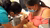 Baby receiving medication