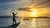 Fishing net at sunset - Bliss