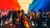 LGBTQ+ Youth - Rainbow flag from below