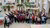ISS students and alumni in Butterfly Bar