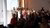 MA Graduation Ceremony 2023 - Student wait to receive degrees