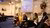 Panelists speak at the front of the stage during The Hague Humanitarian Studies Conference 2025 