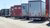 Lorries in a car park