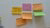 White board with variously coloured sticky notes