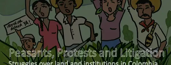 PhD defence Sergio Coronado - peasant protest cartoon