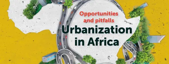DevISSues cover image - Vol. 25, No. 2 - Urbanization in Africa: Opportunities and pitfalls